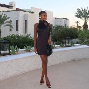 superdown Black Mini Dress